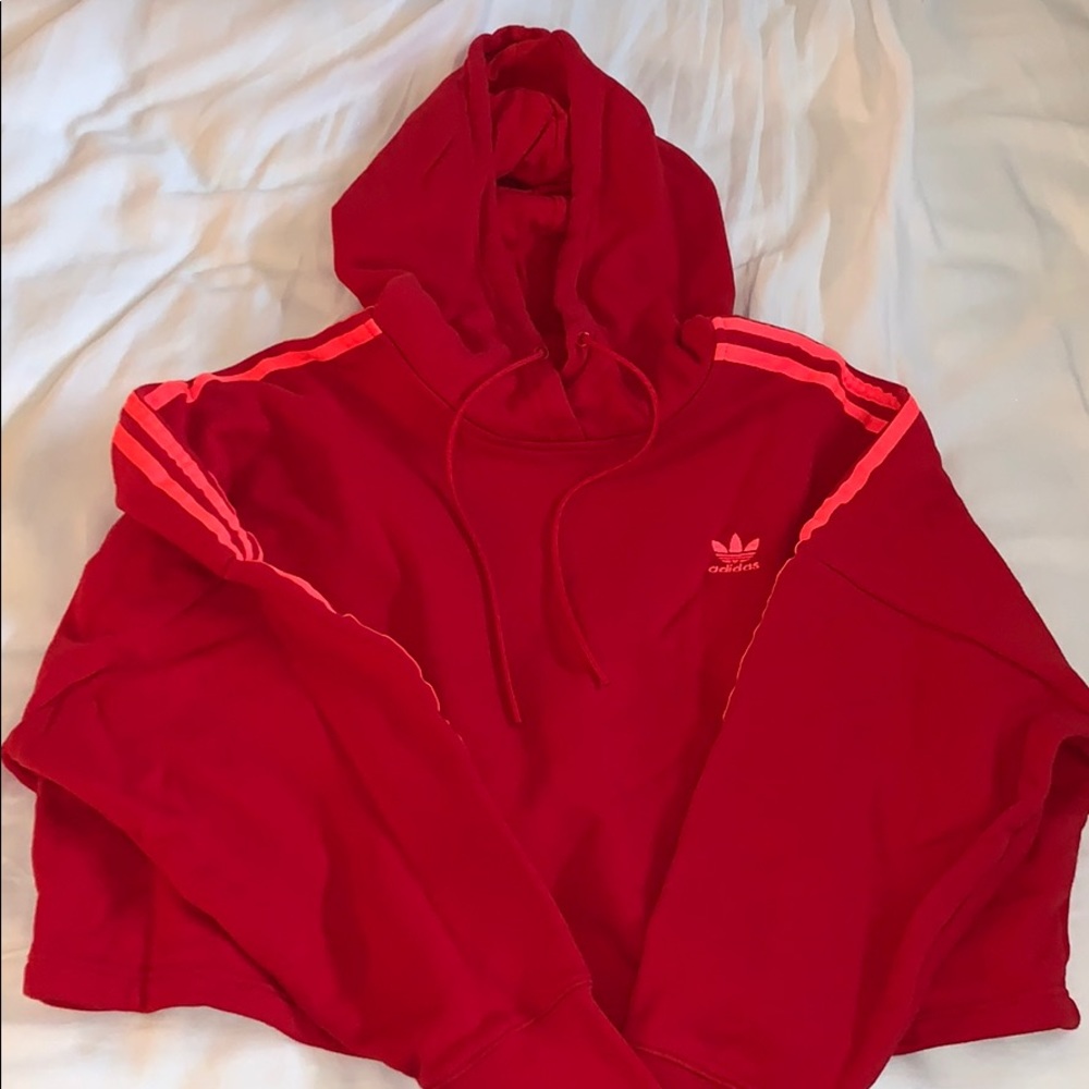 ADIDAS cropped hoodie